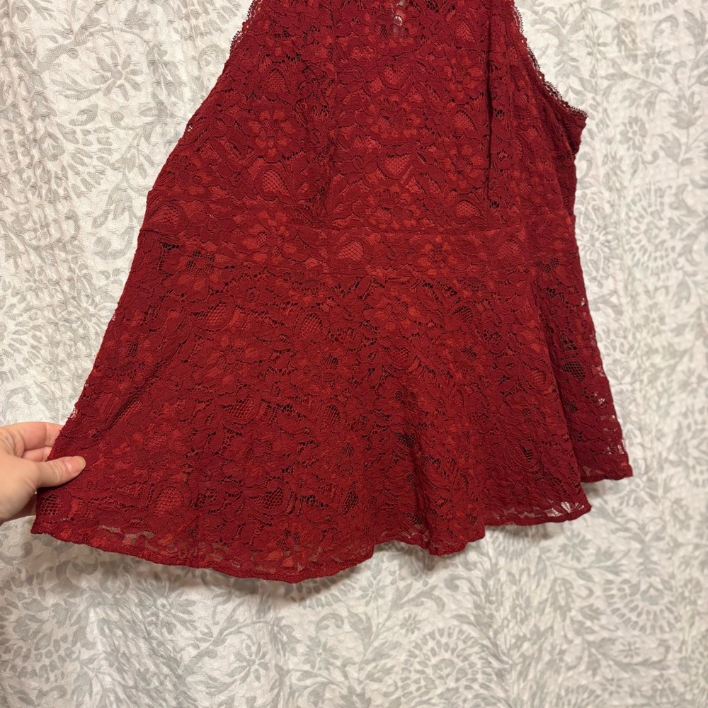 Women’s Torrid Red Tank Top Size 2 - Picture 5 of 10
